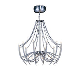 Zest 63cm Round 18 Light Crystal Chandelier - Polished Chrome