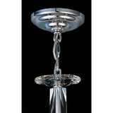Zinta 50cm 4 Light Crystal Chandelier - Polished Chrome