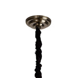 Zinta 50cm 4 Light Crystal Chandelier - Antique Brass