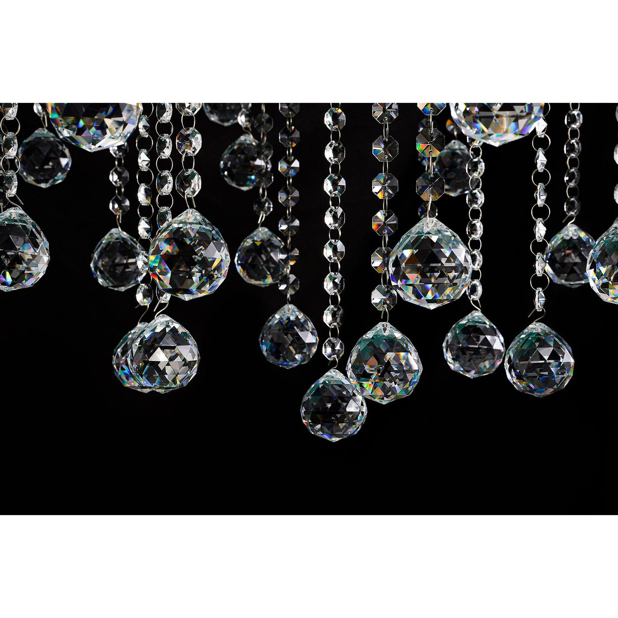 Zinta 100cm 3 Tier 22 Light Crystal Chandelier - Antique Brass