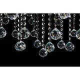 Zinta 100cm 3 Tier 22 Light Crystal Chandelier - Antique Brass