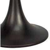 Zira 2 Light Wood Table Lamp - Polished Chrome With Frosted White Shade
