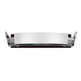 Zira 2 Light Frosted Glass Wall Light -  Chrome