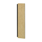 Zubialde LED Wall Light - Black & Brown
